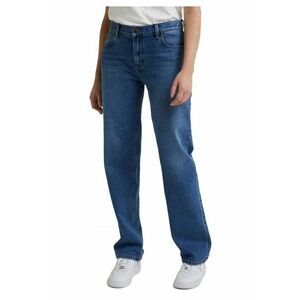 Blugi Dama - Jane - Straight Fit - Talie Medie - 5 Buzunare - Fermoar - Lungi - Bumbac - W31-L31 US - Albastru imagine