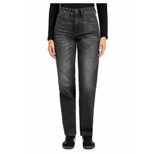 Blugi Dama - Rider Classic - Straight Fit - Talie Medie - 5 Buzunare - Fermoar - Lungi - Bumbac - Gri - Gri imagine