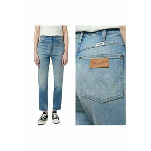Blugi Dama - Walker - Slim Fit - Talie Medie - 5 Buzunare - Lungi - Fermoar - Bumbac - W28-L30 US - Albastru imagine