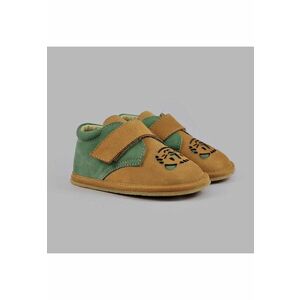 Pantofi Barefoot din piele naturala - Tillie - Maro - Maro imagine