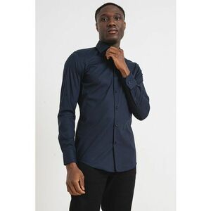 Camasa slim fit Hank Kent - Bleumarin imagine