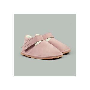 Pantofi Barefoot din piele naturala - Tadeis - Roz - Roz imagine