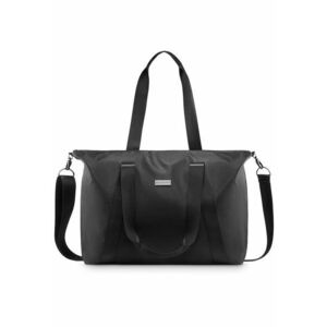 Geanta dama umar - Shopper - Neagra - 41x30x16 cm imagine