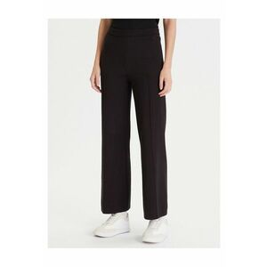 Pantaloni tricotati pentru dama negru imagine