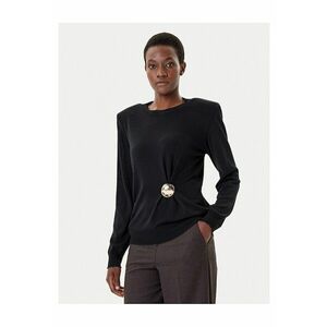 Pulover dama negru - din material de calitate imagine
