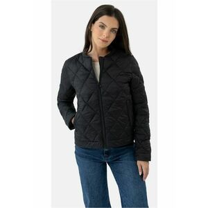 Jacheta scurta matlasata cu fermoar si buzunare - Regular Fit - J-Manola - neagra - Negru imagine