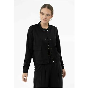 Jacheta bomber usoara cu maneci lungi - J-Kalia - neagra - Negru imagine
