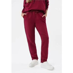 Pantaloni de trening din bumbac - dama - N-Mery - roz - Roz imagine