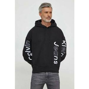Hanorac cu imprimeu logo - Negru - imagine