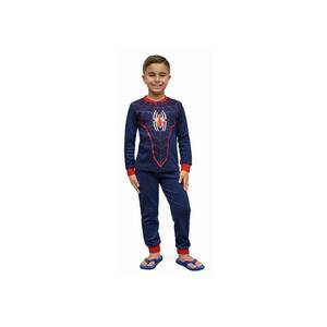 Pijamale copii Spiderman MV40M7601 - set 2 piese din bumbac Albastru - Albastru imagine
