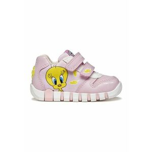 Pantofi sport Iupidoo cu velcro - Galben/Roz imagine