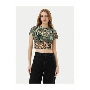 Tricou dama - Scurt - Multicolor imagine