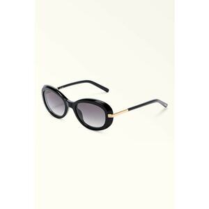 Ochelari de soare ovali - Auriu/Negru imagine