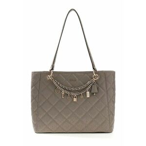 Geanta shopper cu pandantive Libby - Maro taupe imagine