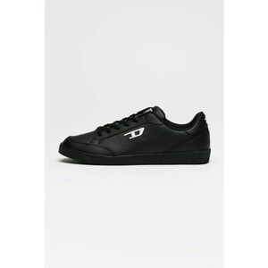 Pantofi sport low-cut din piele S-Leo - Negru/Alb optic imagine