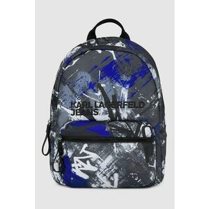 Rucsac cu imprimeu graffiti Essential - Alb/Gri inchis imagine