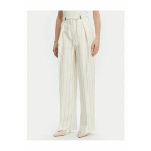 Pantaloni de stofa pentru dama bej imagine