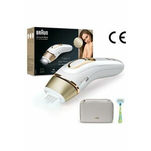Epilator IPL Silk-expert PRO 5 Senzor automat & continuu Skin pro 2.0 - 400.000 impulsuri - 10 niveluri de intensitate - - Alb/Gri imagine