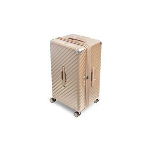 Troler mare extensibil Trunk - policarbonat - 79x45x37 cm - bagaj de cala - cifru TSA - 4 roti cu suspensii - auriu imagine