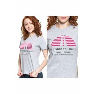 Tricou Dama - Sunset Tee - Gri - imagine
