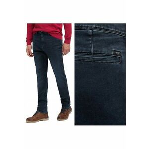 Blugi Barbati - Relax Chino - Slim Fit - Talie Medie - 5 Buzunare - Fermoar - Lungi - Bumbac - W30-L34 US - Albastru imagine