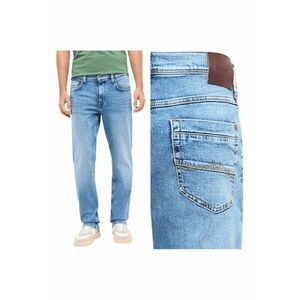 Blugi Barbati - Washington Straight - Straight Fit - Talie Medie - 5 Buzunare - Fermoar - Lungi - Bumbac - W32-L32 US - Albastru imagine