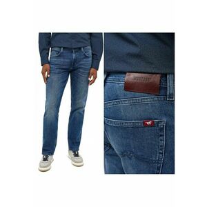 Blugi Straight Fit pentru Barbati - Albastru imagine