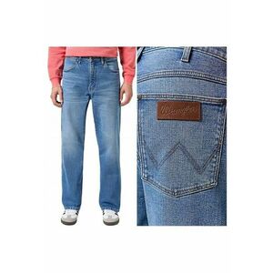 Blugi Barbati - Redding - Loose Fit - Talie Medie - 5 Buzunare - Fermoar - Lungi - Bumbac - W36-L32 US - Albastru imagine