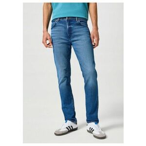 Blugi Barbati - Larston - Slim Fit - Talie Medie - 5 Buzunare - Fermoar - Lungi - Bumbac - W30-L34 US - Albastru imagine