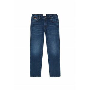 Blugi Barbati - Texas Slim - Straight Fit - Talie Medie - 5 Buzunare - Fermoar - Lungi - Bumbac - W30-L32 US - Albastru imagine