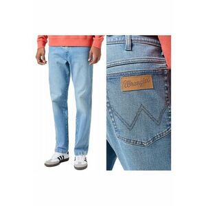 Blugi Barbati - Texas - Straight Fit - Talie Medie - Lungi - Fermoar - 5 Buzunare - Bumbac - W33-L30 US - Albastru imagine