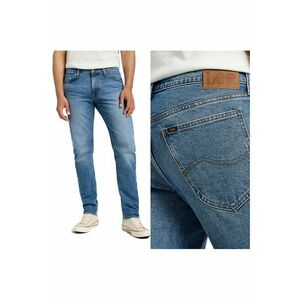 Blugi Barbati - Riverway - Straight Fit - Talie Medie - 5 Buzunare - Fermoar - Lungi - Bumbac - W33-L36 US - Albastru imagine