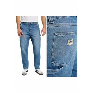Blugi Barbati - Carpenter - Straight Fit - Talie Medie - 5 Buzunare - Fermoar - Lungi - Bumbac - W36-L32 US - Albastru imagine