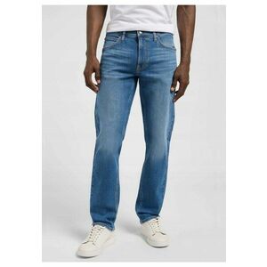 Blugi Barbati - Daren Zip Fly - Straight Fit - Talie Medie - 5 Buzunare - Fermoar - Lungi - Bumbac - W32-L32 US - Albastru imagine