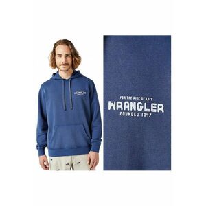 Hanorac Barbati - Regular Fit - Cu Gluga - 1 Buzunar - Maneci Lungi - Bumbac - Fara Inchidere - Albastru - Albastru imagine