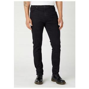 Blugi Barbati - Larston - Slim Fit - Talie Medie - 5 Buzunare - Fermoar - Lungi - Bumbac - W30-L34 US - Negru imagine