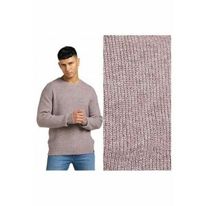 Pulover Barbati - Lee Seasonal Crew - Regular Fit - Fara Inchidere - Decolteu Rotund - Maneci Lungi - Fara Buzunare - Bumbac - Mov - Violet imagine