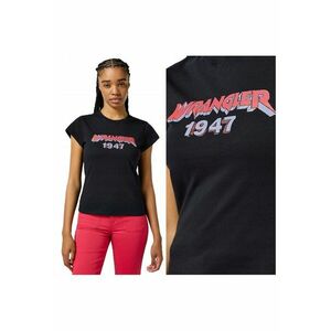 Tricou Dama - Shrunken Band Tee - negru - Negru imagine