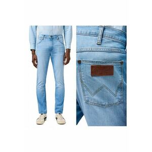 Blugi Barbati - Larston - Slim Fit - Talie Joasa - 5 Buzunare - Fermoar - Lungi - Bumbac - W32-L34 US - Albastru imagine