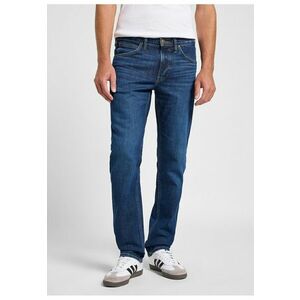 Blugi Barbati - Daren Zip Fly - Slim Fit - Talie Medie - 5 Buzunare - Fermoar - Lungi - Bumbac - W33-L34 US - Albastru imagine