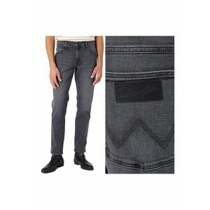Blugi Barbati - River - Straight Fit - Talie Medie - 5 Buzunare - Fermoar - Lungi - Bumbac - W40-L32 US - Gri imagine