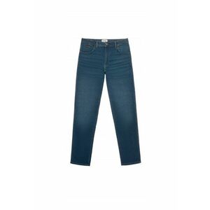 Blugi Barbati - Texas - Straight Fit - Talie Medie - 5 Buzunare - Fermoar - Lungi - Bumbac - W36-L34 US - Albastru imagine