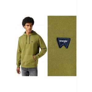 Hanorac Barbati - Capulet Olive - Regular Fit - Cu Gluga - 1 Buzunar - Maneci Lungi - Bumbac - Fara Inchidere - S INTL - Verde imagine