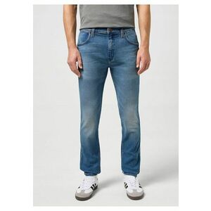 Blugi Barbati - Greensboro - Straight Fit - Talie Medie - 5 Buzunare - Fermoar - Lungi - Bumbac - W31-L34 US - Albastru imagine