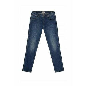 Blugi Barbati - Larston - Slim Fit - Talie Joasa - 5 Buzunare - Fermoar - Lungi - Bumbac - W30-L34 US - Albastru imagine