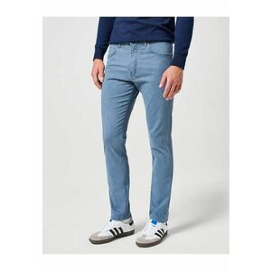 Blugi Barbati - Larston - Slim Fit - Talie Joasa - 5 Buzunare - Fermoar - Lungi - Bumbac - W36-L34 US - Albastru imagine