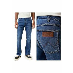 Blugi Barbati - Greensboro - Straight Fit - Talie Medie - 5 Buzunare - Fermoar - Lungi - Bumbac - W30-L34 US - Albastru imagine