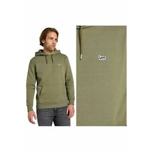 Hanorac Barbati - Plain Hoodie - Regular Fit - Cu Gluga - 1 Buzunar - Maneci Lungi - Bumbac - Fara Inchidere - 2XL INTL - Verde imagine