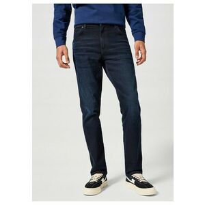 Blugi Barbati - Texas Slim - Straight Fit - Talie Medie - 5 Buzunare - Fermoar - Lungi - Bumbac - W32-L34 US - Albastru imagine