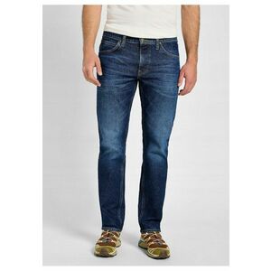 Blugi Barbati - Daren Zip Fly - Slim Fit - Talie Medie - 5 Buzunare - Fermoar - Lungi - Bumbac - W33-L34 US - Albastru imagine